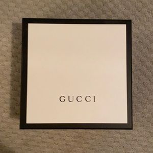 Gucci box with dust bag
